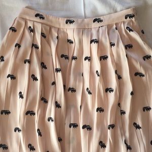 J.Crew Collection Skunk Skirt Size 0
